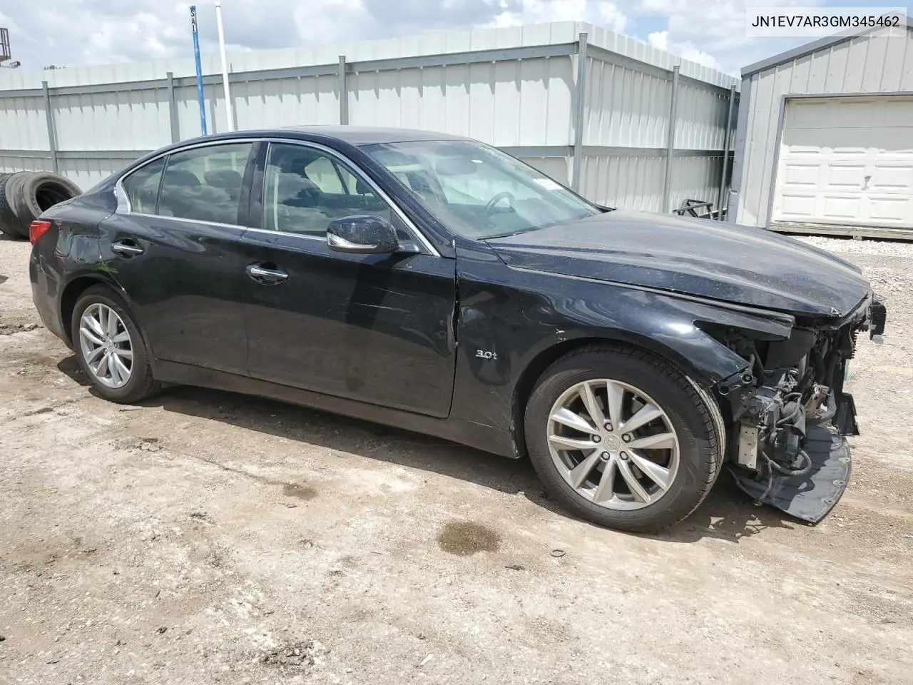 2016 Infiniti Q50 Premium VIN: JN1EV7AR3GM345462 Lot: 63664025