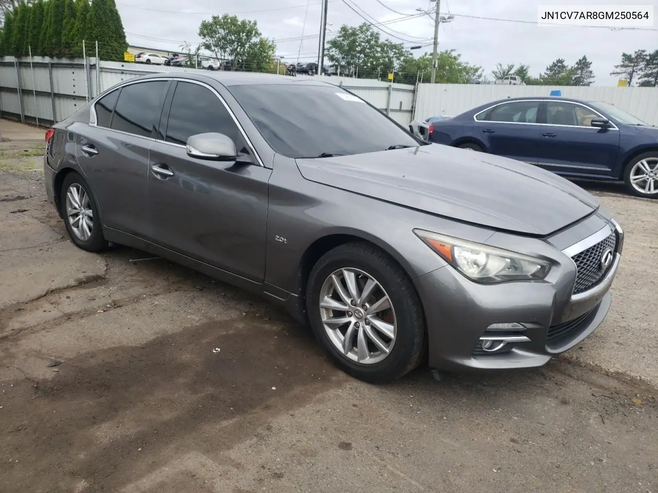 2016 Infiniti Q50 Base VIN: JN1CV7AR8GM250564 Lot: 63825475