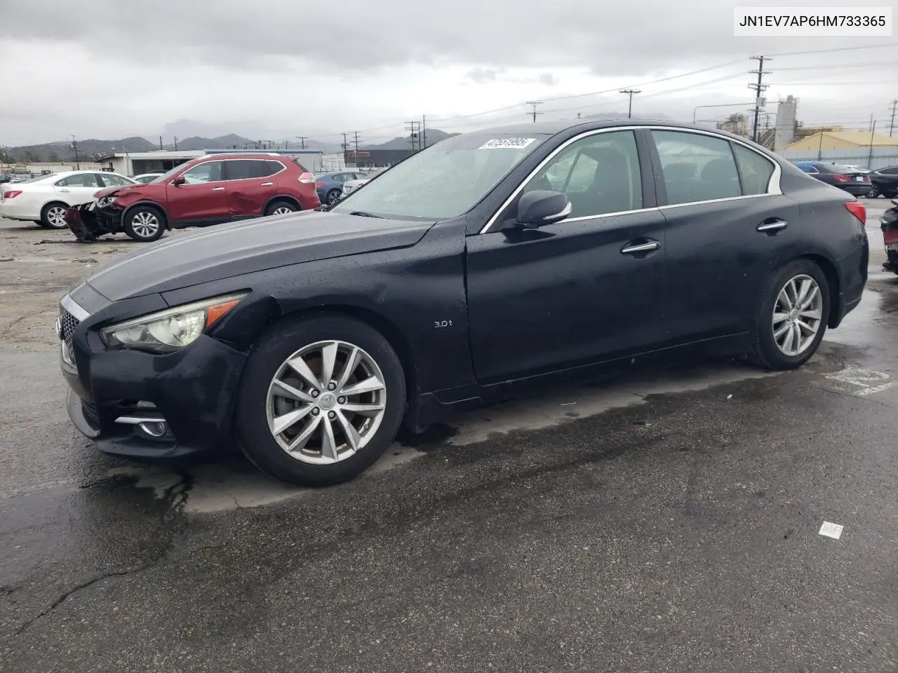 2017 Infiniti Q50 Premium VIN: JN1EV7AP6HM733365 Lot: 47551995