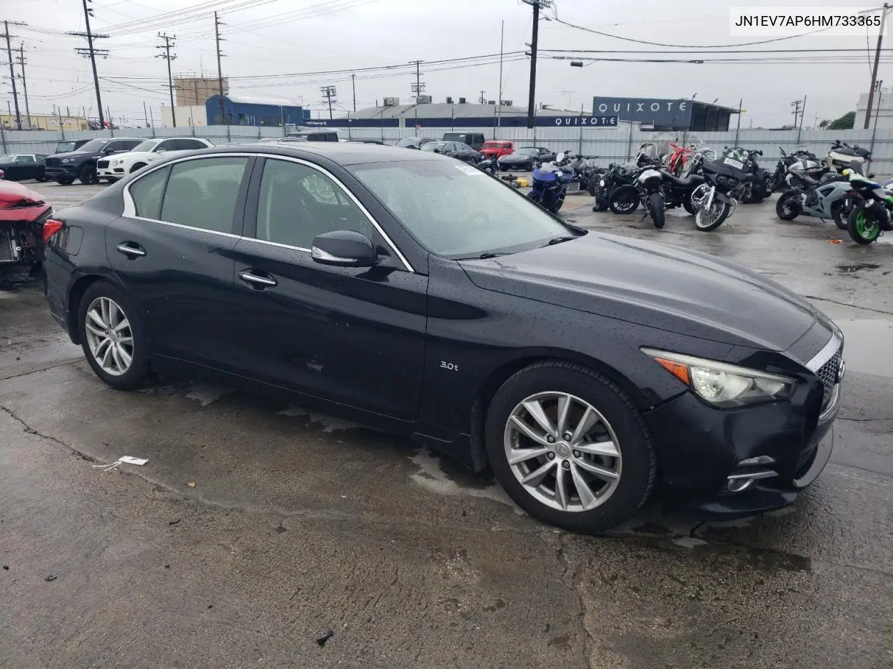 2017 Infiniti Q50 Premium VIN: JN1EV7AP6HM733365 Lot: 47551995