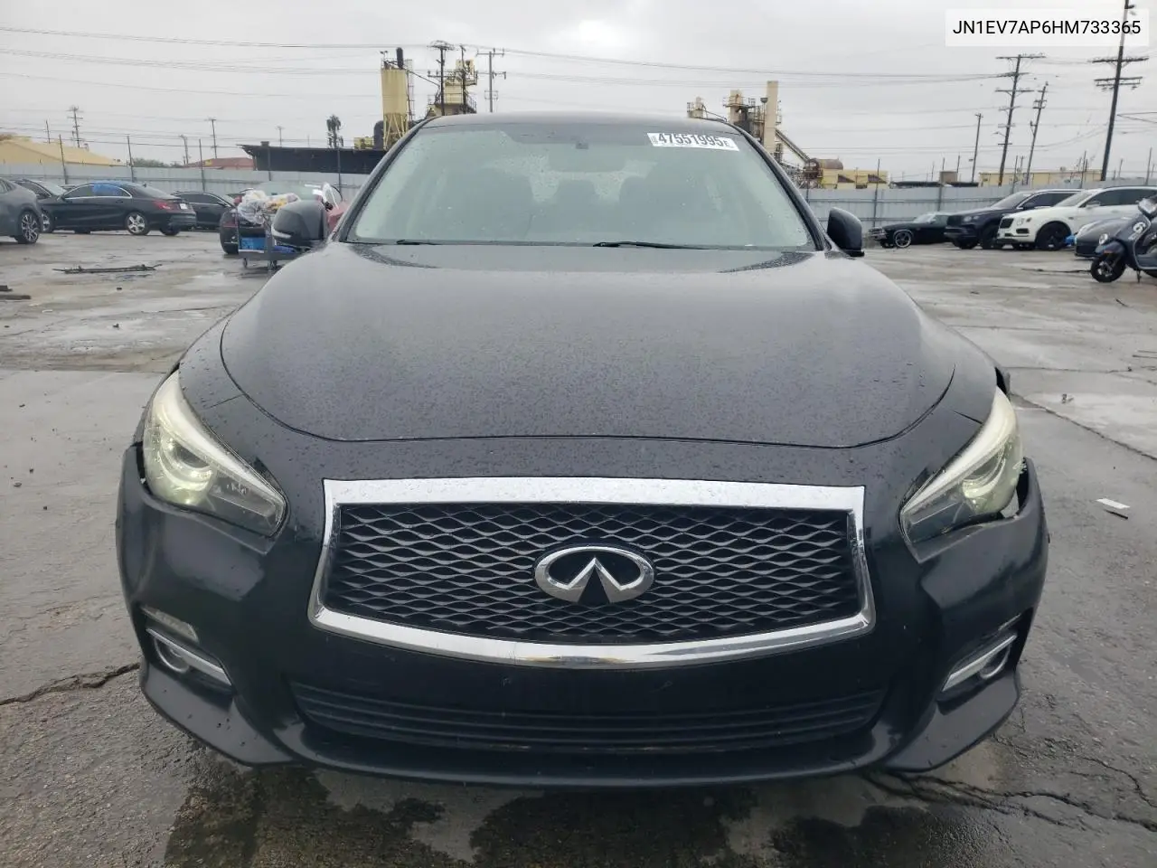 2017 Infiniti Q50 Premium VIN: JN1EV7AP6HM733365 Lot: 47551995