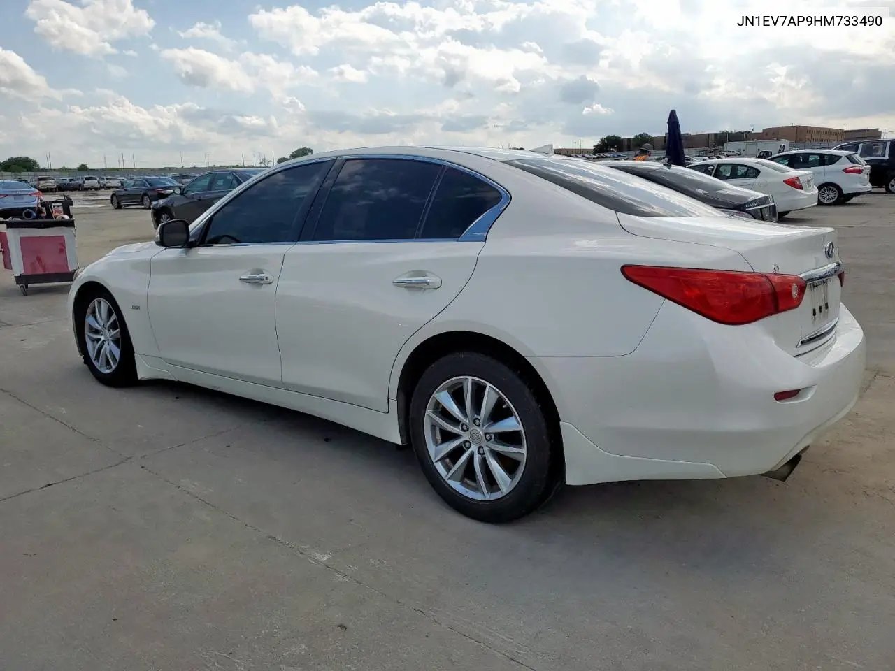 2017 Infiniti Q50 Premium VIN: JN1EV7AP9HM733490 Lot: 54311785
