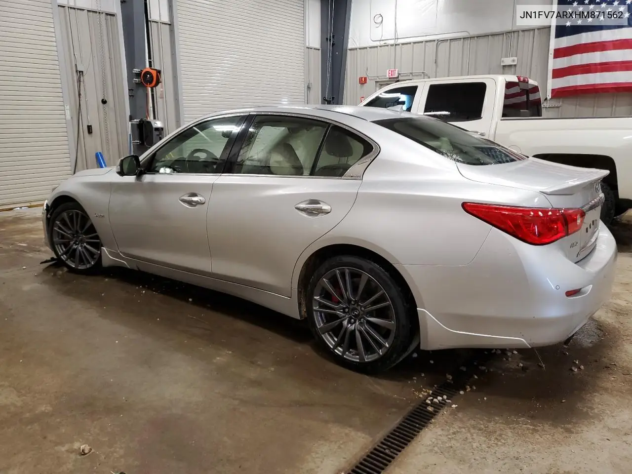 jn1fv7arxhm871562 JN1FV7ARXHM871562 2017 Infiniti Q50 Red Sport 400