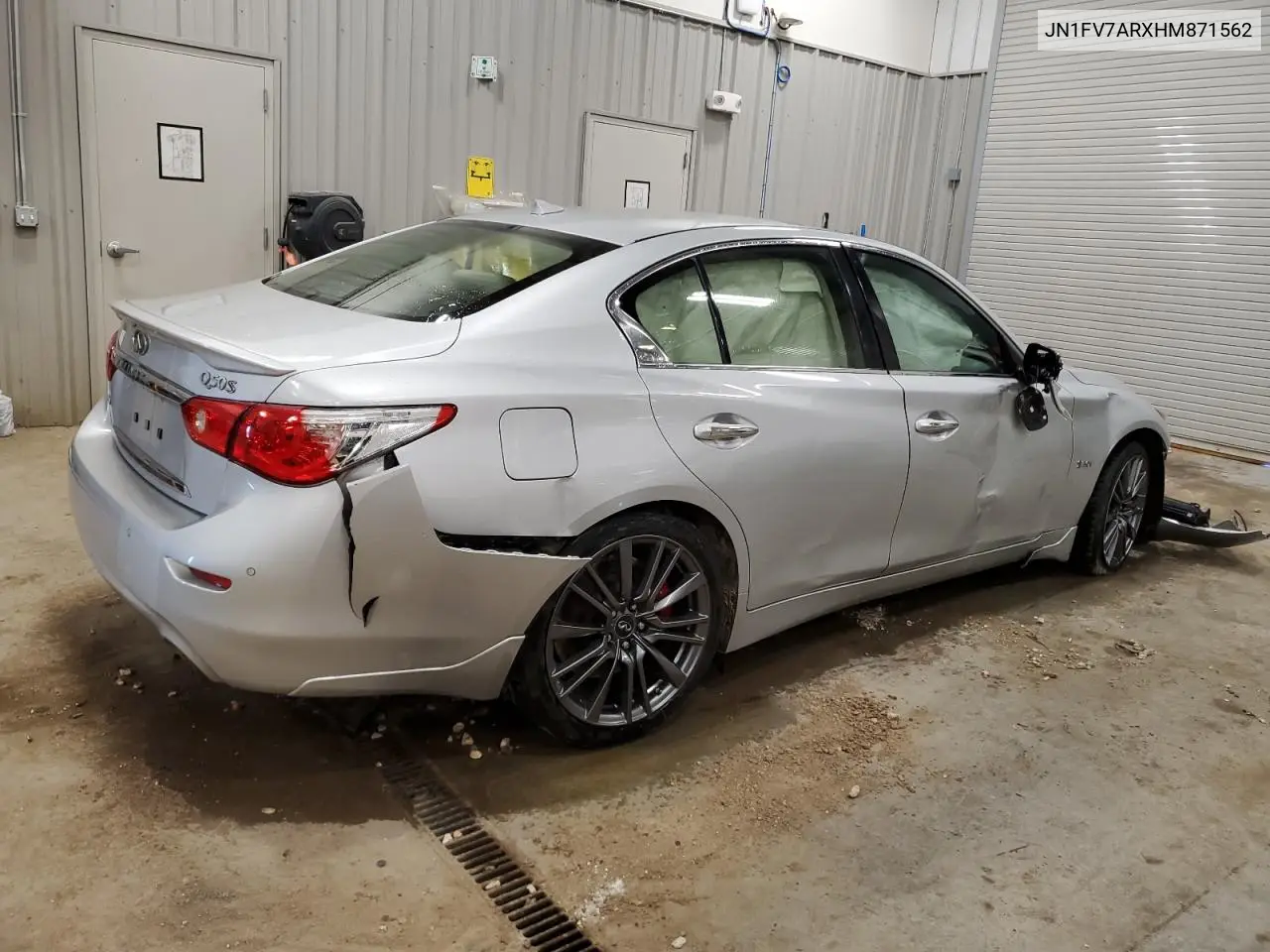 jn1fv7arxhm871562 JN1FV7ARXHM871562 2017 Infiniti Q50 Red Sport 400