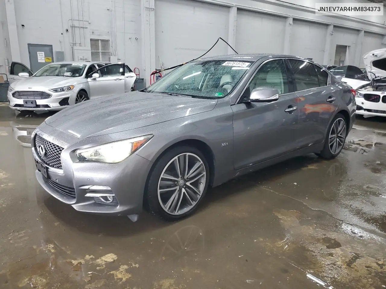 2017 Infiniti Q50 Premium VIN: JN1EV7AR4HM834373 Lot: 56761575