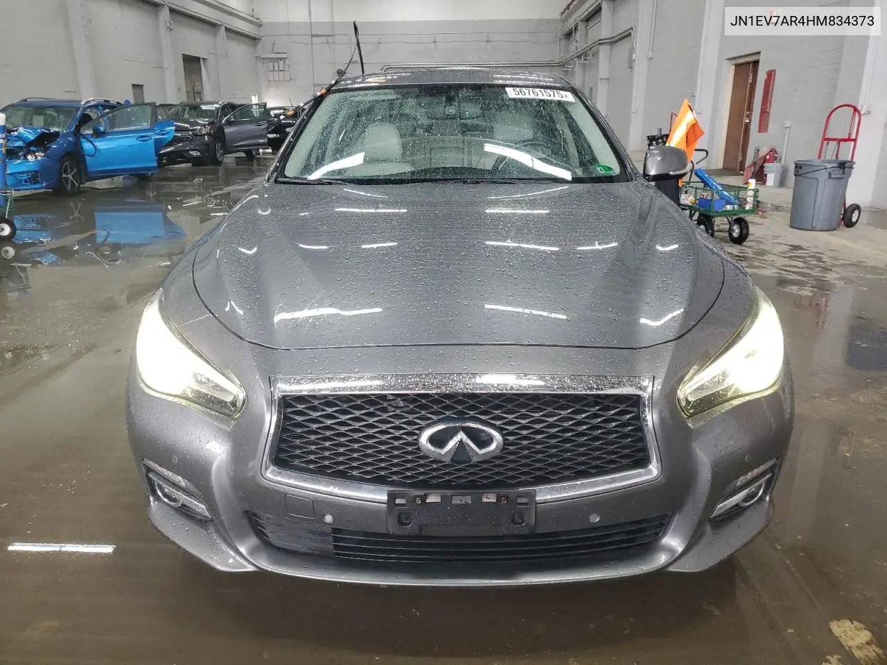 2017 Infiniti Q50 Premium VIN: JN1EV7AR4HM834373 Lot: 56761575