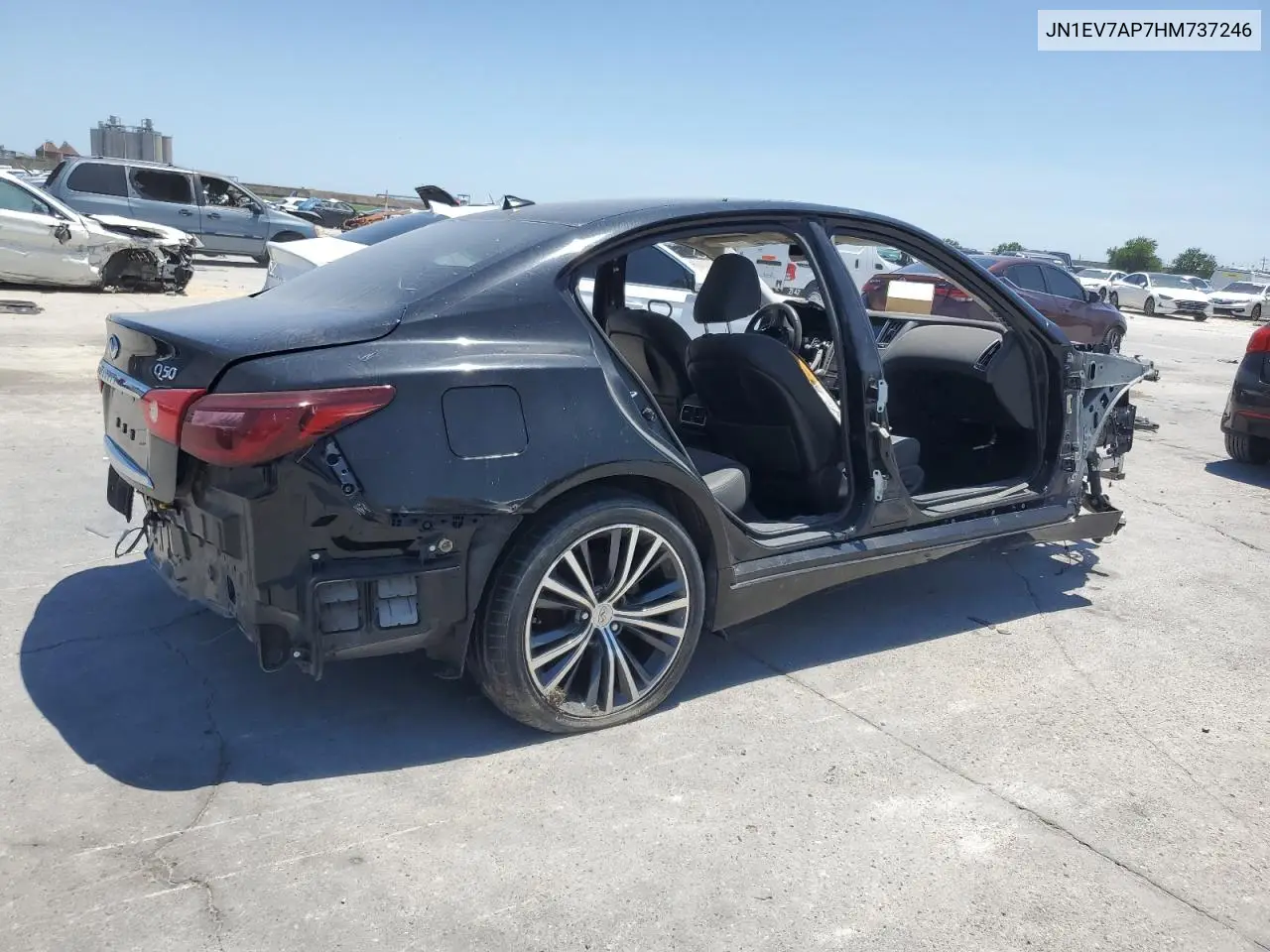 2017 Infiniti Q50 Premium VIN: JN1EV7AP7HM737246 Lot: 56853735