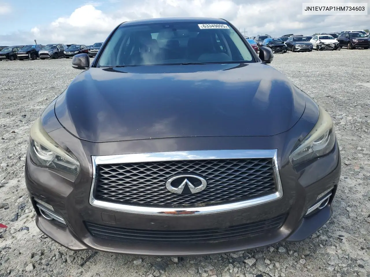 2017 Infiniti Q50 Premium VIN: JN1EV7AP1HM734603 Lot: 63349095