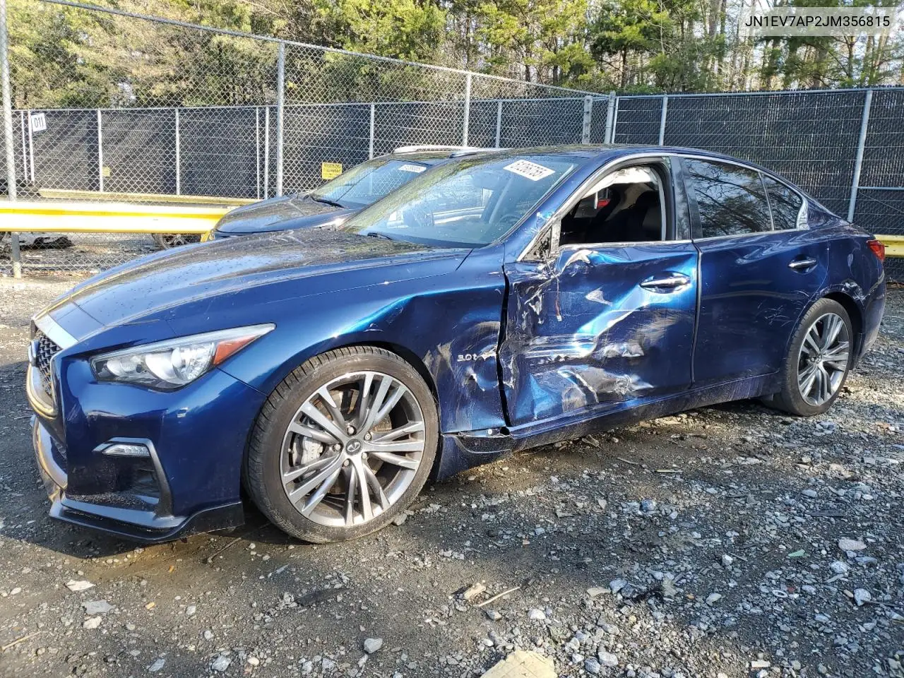 2018 Infiniti Q50 Luxe VIN: JN1EV7AP2JM356815 Lot: 51266755