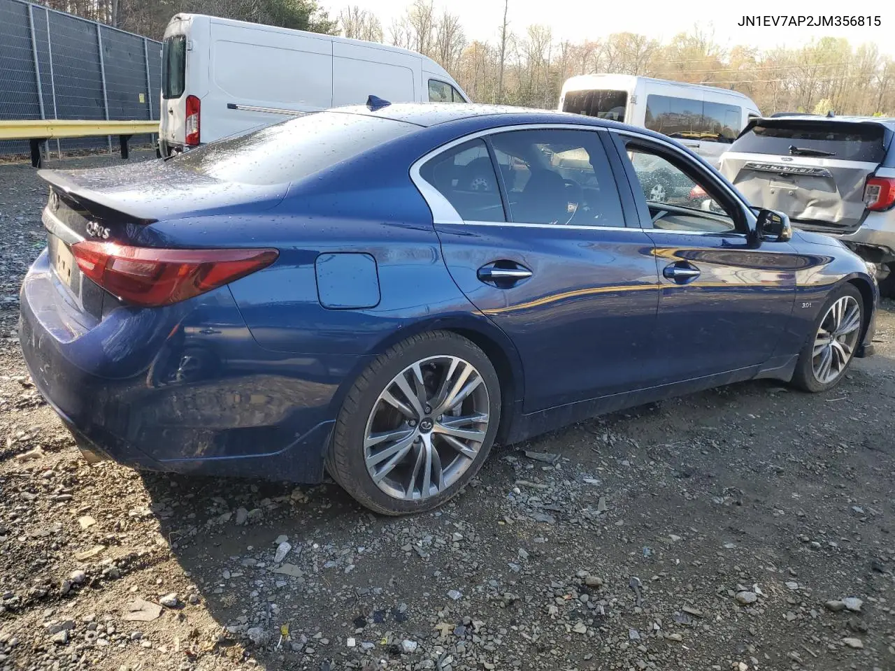 2018 Infiniti Q50 Luxe VIN: JN1EV7AP2JM356815 Lot: 51266755
