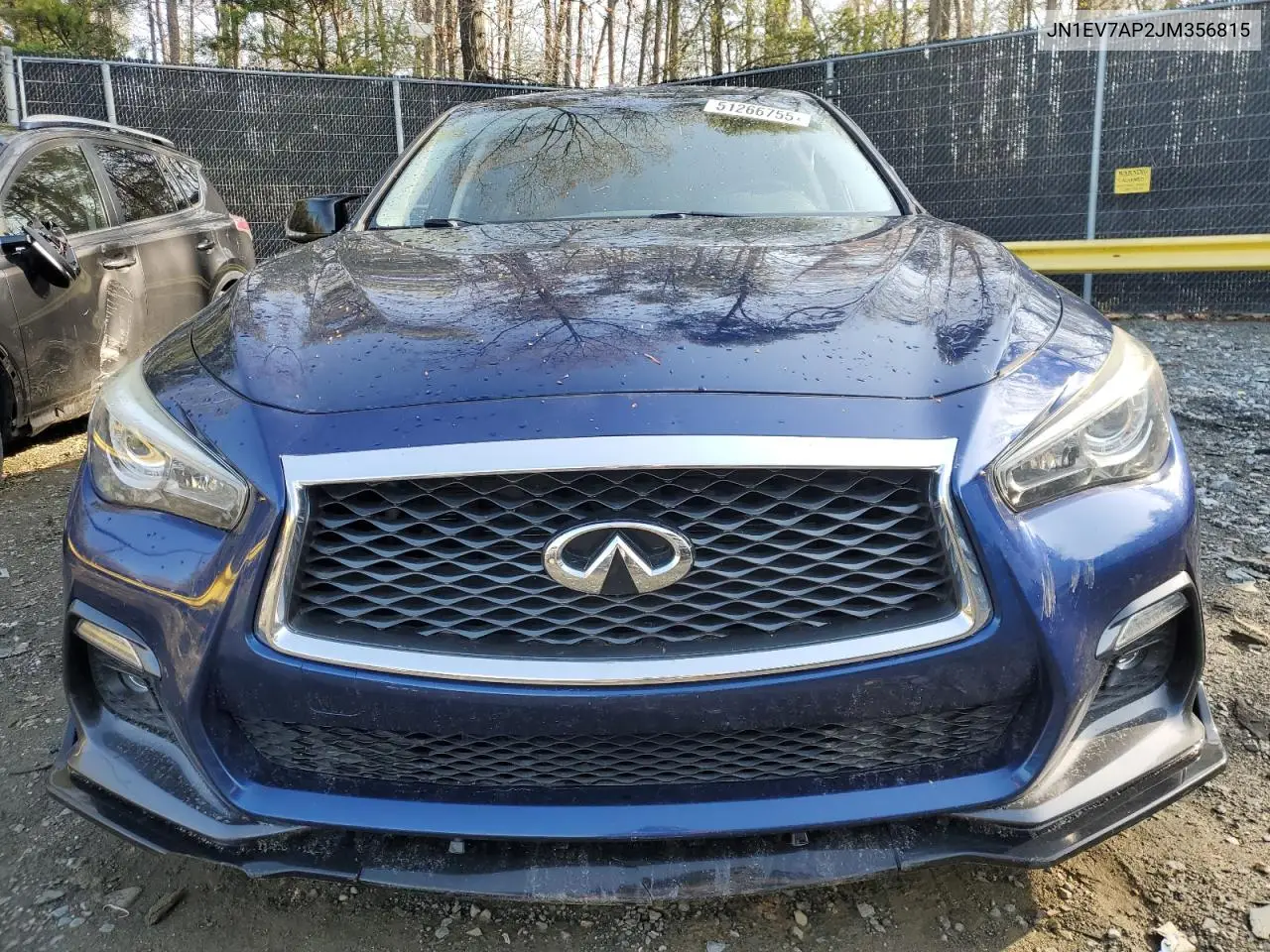 2018 Infiniti Q50 Luxe VIN: JN1EV7AP2JM356815 Lot: 51266755