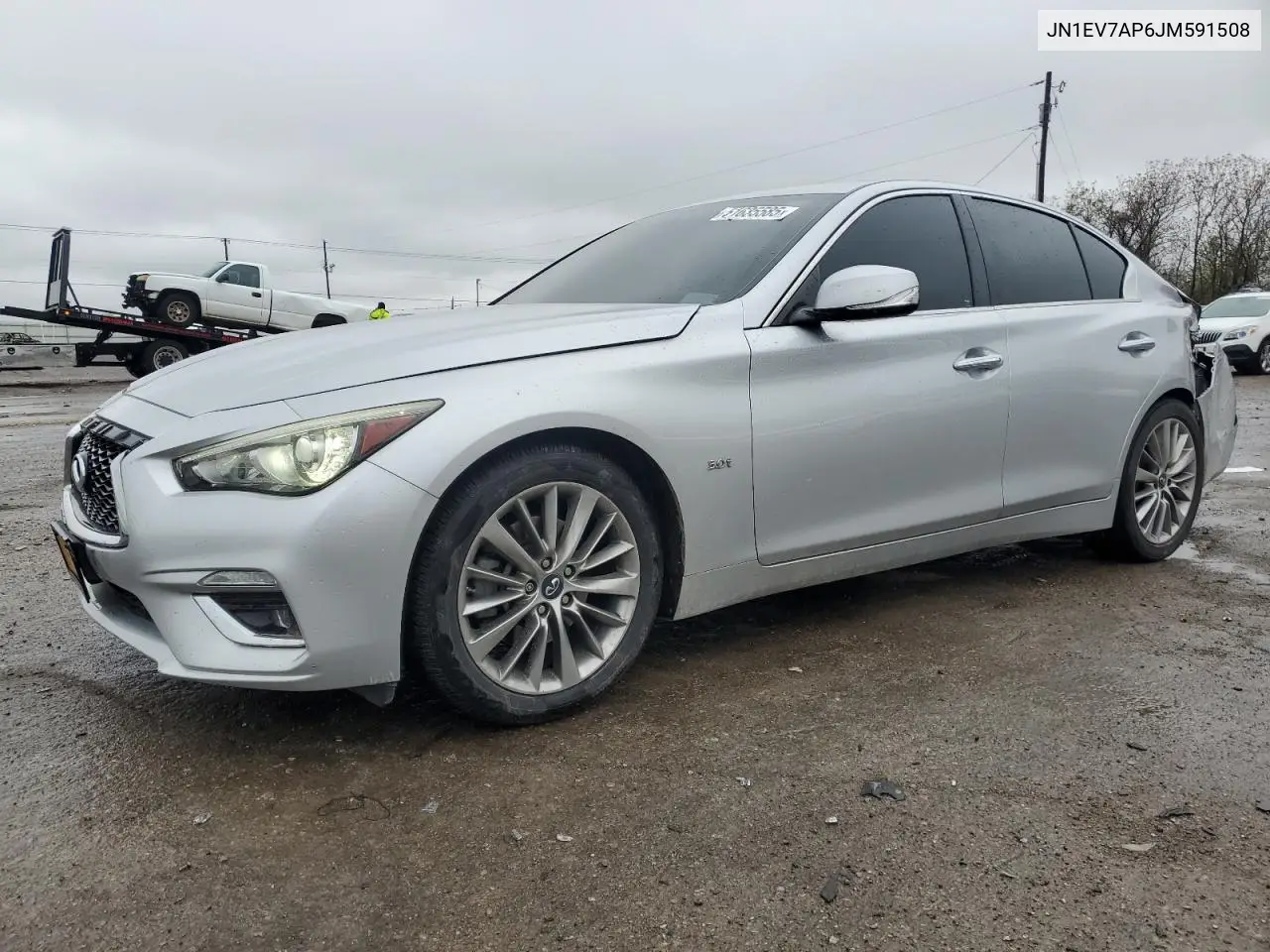 2018 Infiniti Q50 Luxe VIN: JN1EV7AP6JM591508 Lot: 51635585