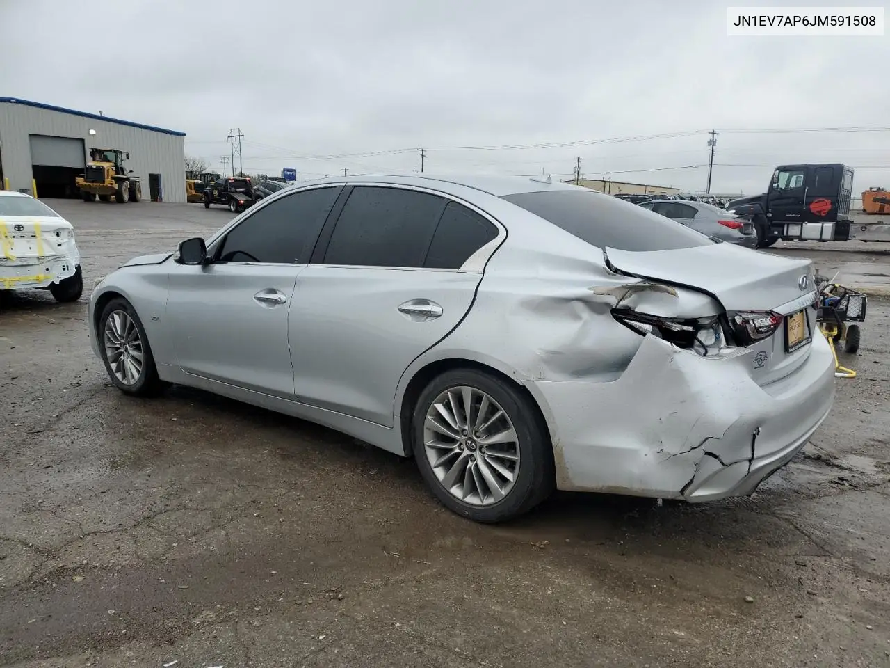 2018 Infiniti Q50 Luxe VIN: JN1EV7AP6JM591508 Lot: 51635585