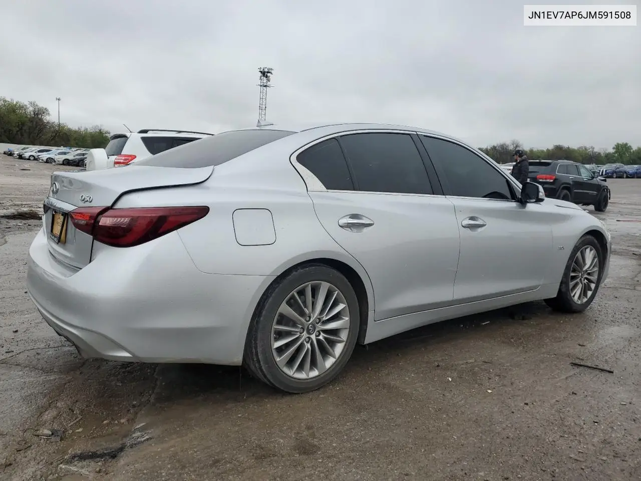 2018 Infiniti Q50 Luxe VIN: JN1EV7AP6JM591508 Lot: 51635585