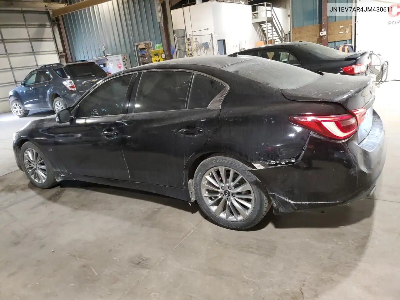 2018 Infiniti Q50 Luxe VIN: JN1EV7AR4JM430611 Lot: 55609815