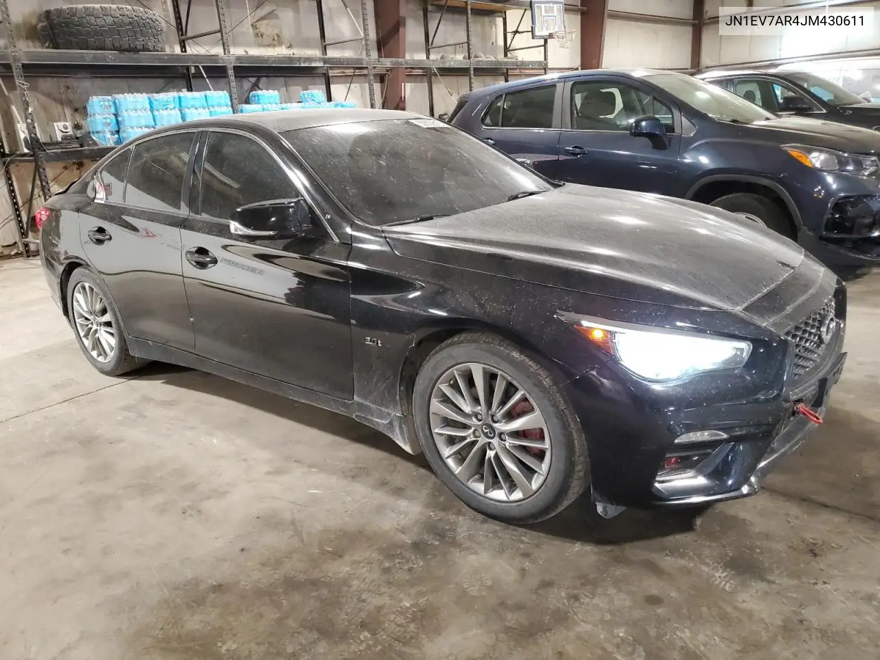 2018 Infiniti Q50 Luxe VIN: JN1EV7AR4JM430611 Lot: 55609815