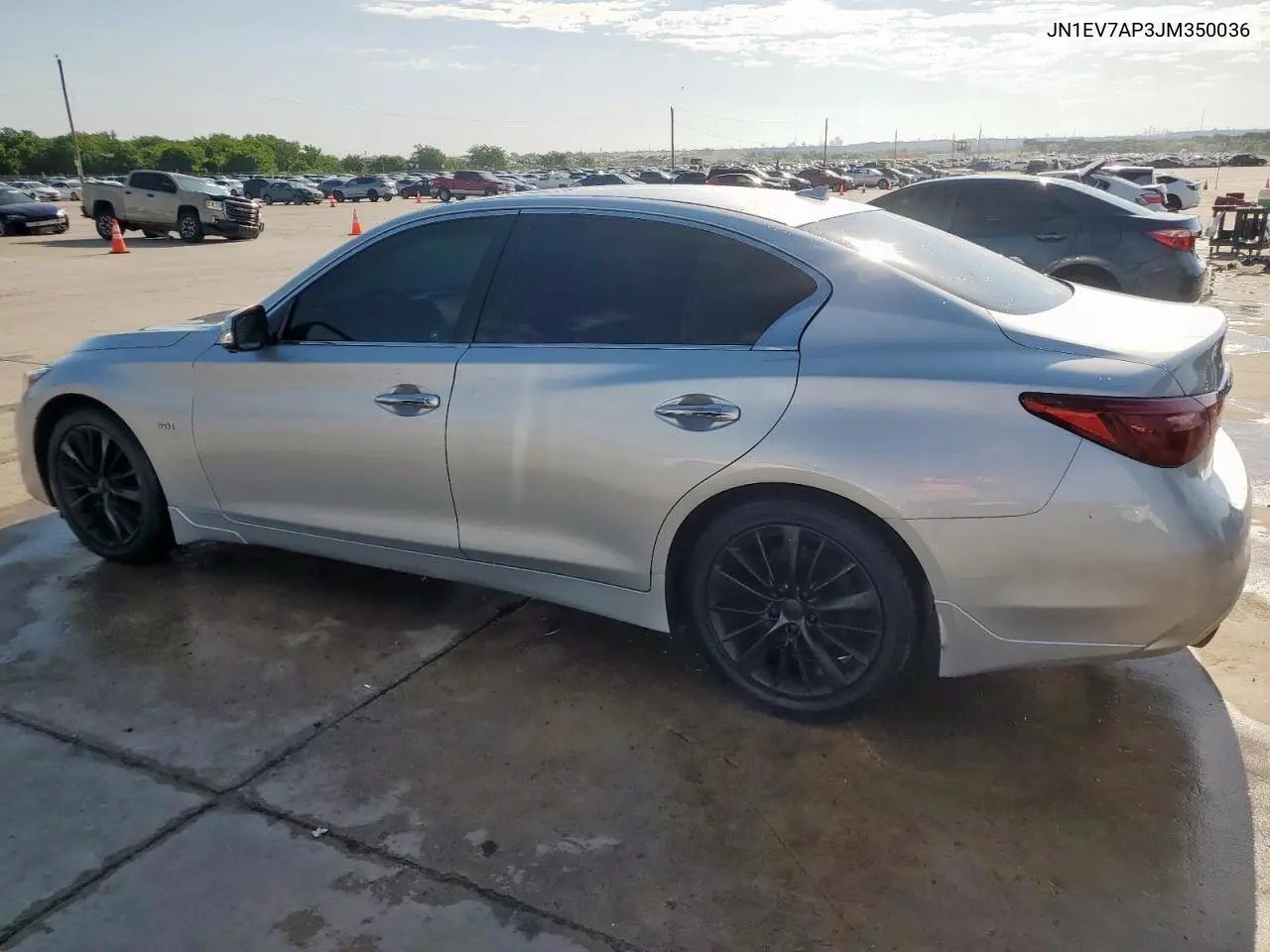 2018 Infiniti Q50 Luxe VIN: JN1EV7AP3JM350036 Lot: 56720915