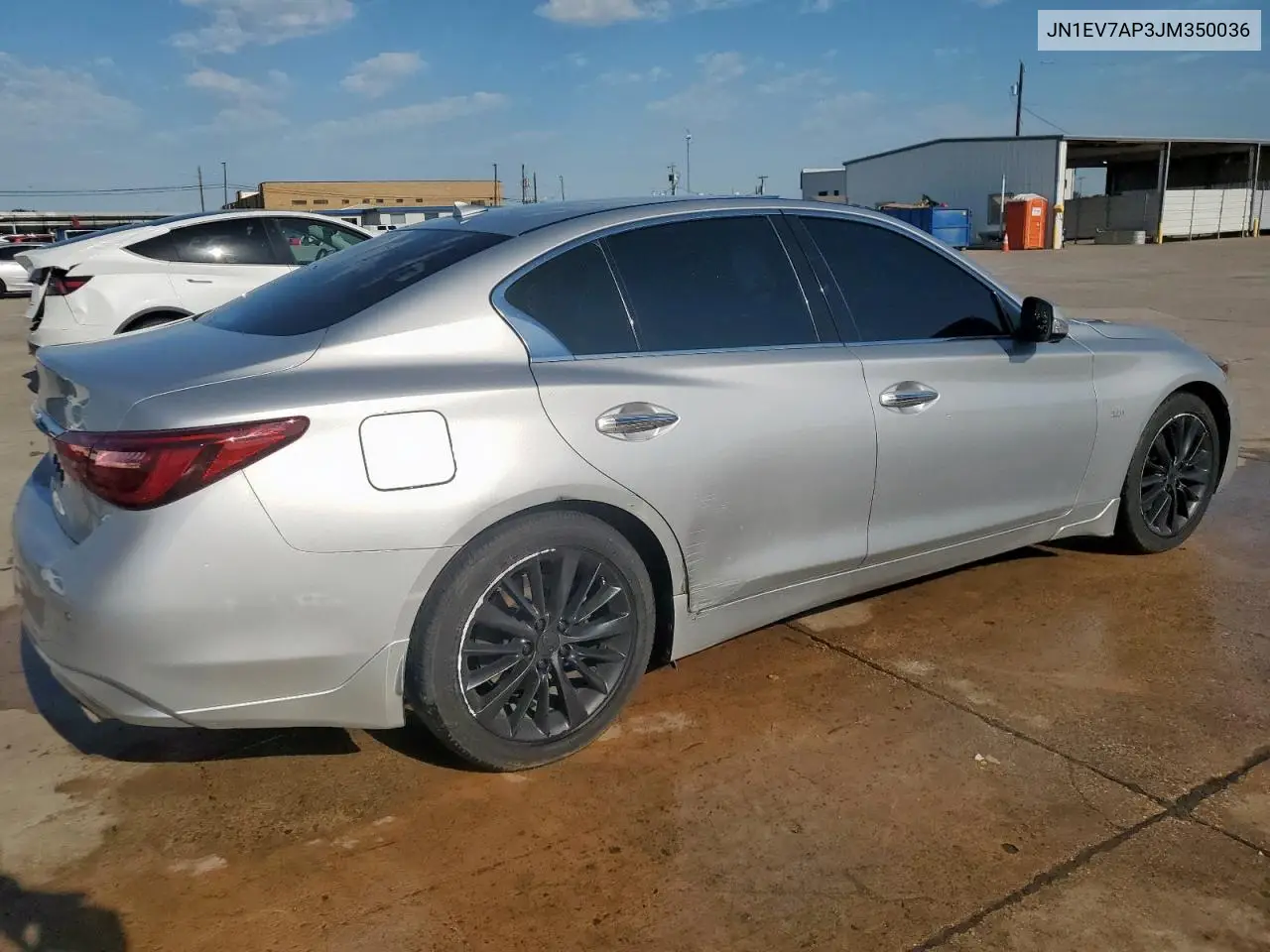 2018 Infiniti Q50 Luxe VIN: JN1EV7AP3JM350036 Lot: 56720915