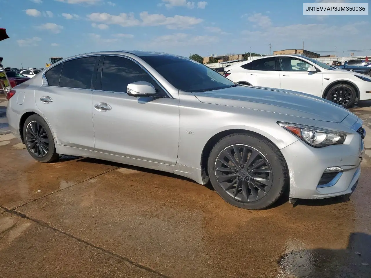 2018 Infiniti Q50 Luxe VIN: JN1EV7AP3JM350036 Lot: 56720915