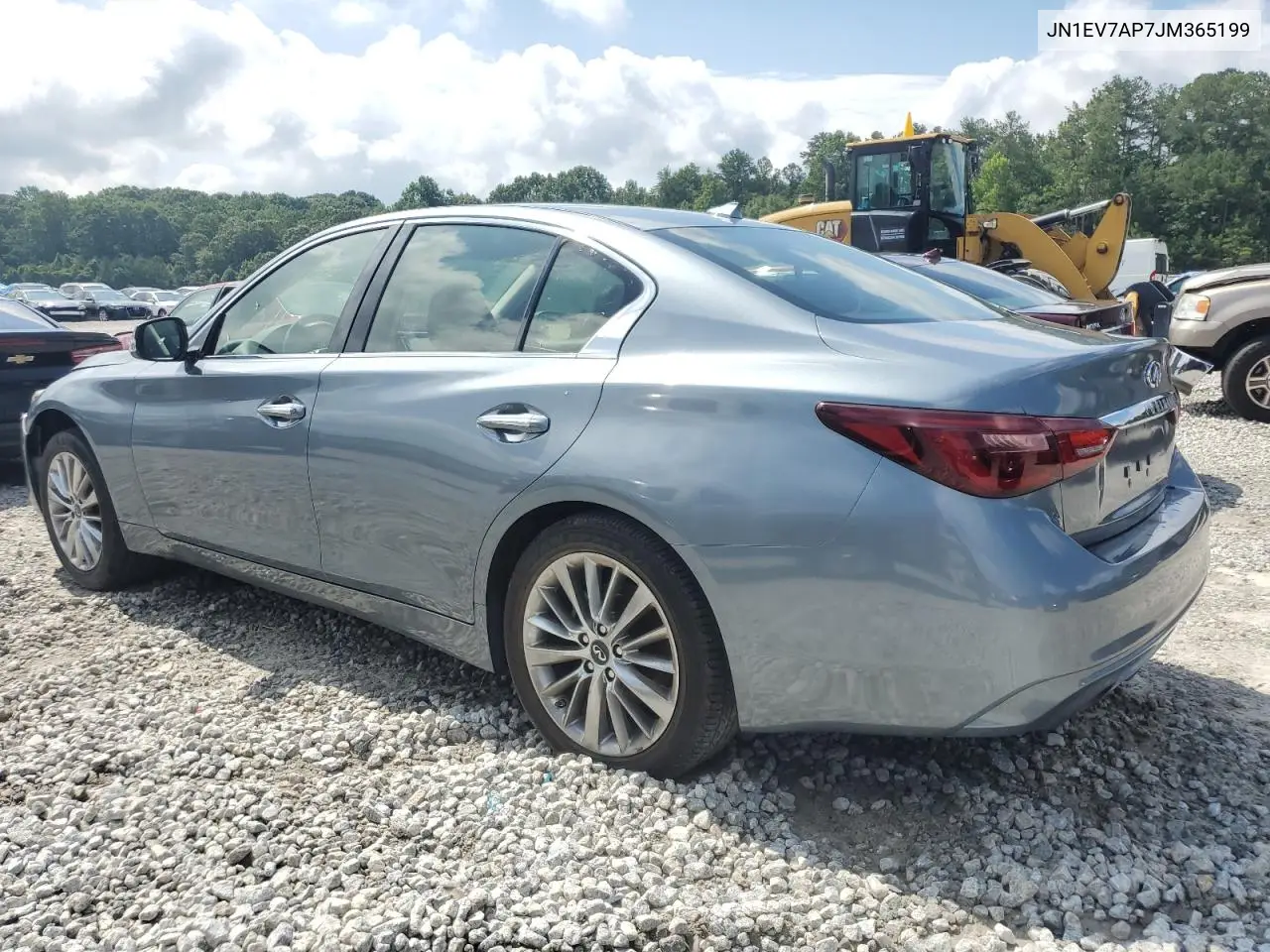 2018 Infiniti Q50 Luxe VIN: JN1EV7AP7JM365199 Lot: 57637045