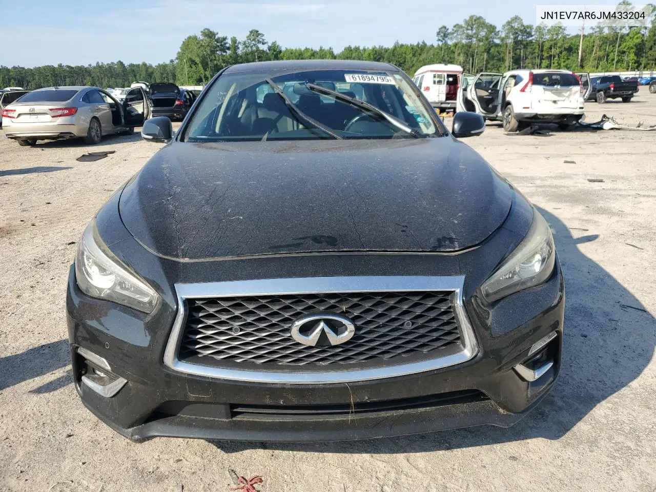 2018 Infiniti Q50 Luxe VIN: JN1EV7AR6JM433204 Lot: 61894795