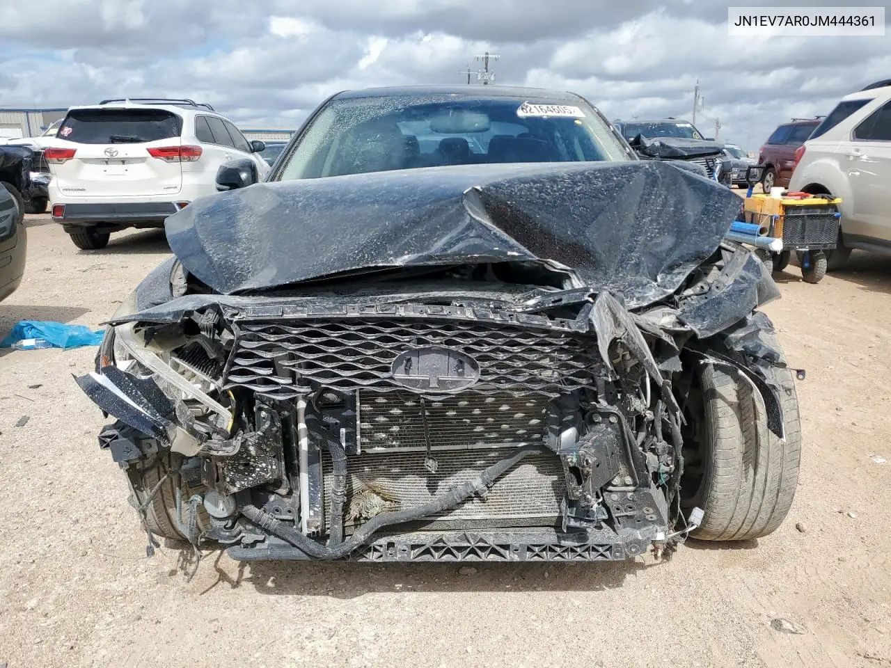 2018 Infiniti Q50 Luxe VIN: JN1EV7AR0JM444361 Lot: 62164605