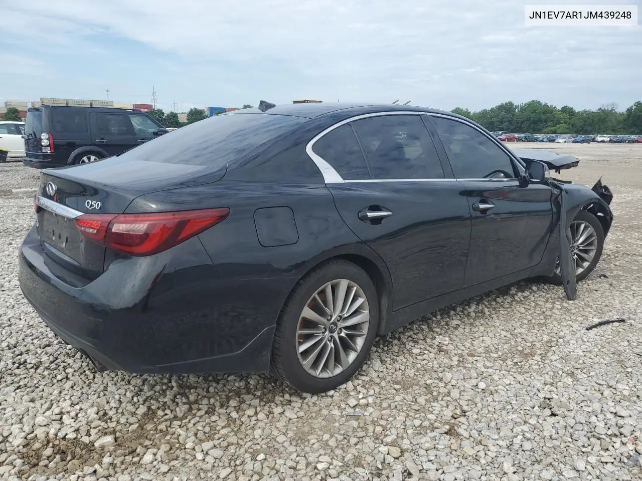 2018 Infiniti Q50 Luxe VIN: JN1EV7AR1JM439248 Lot: 63096995
