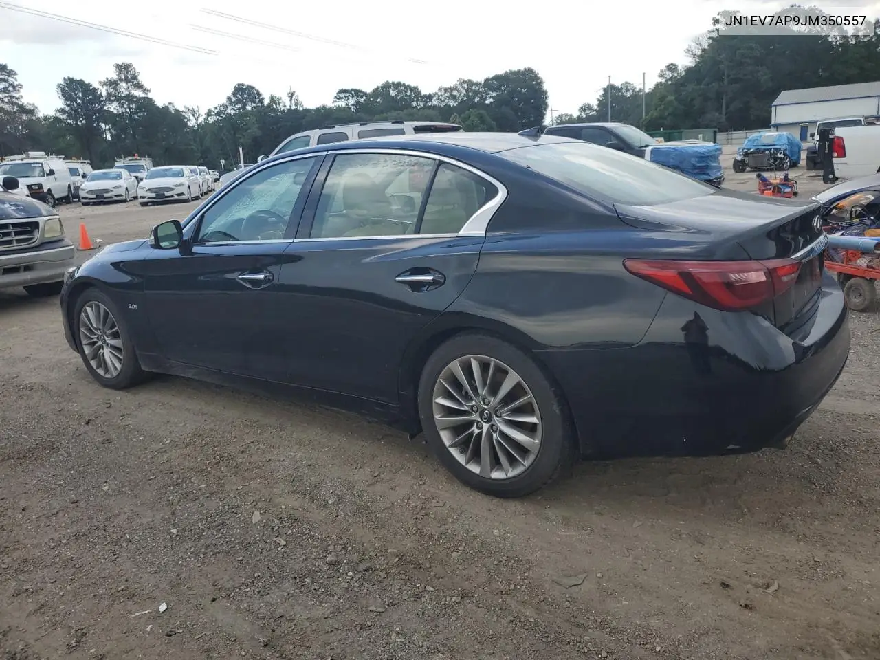 2018 Infiniti Q50 Luxe VIN: JN1EV7AP9JM350557 Lot: 63114595