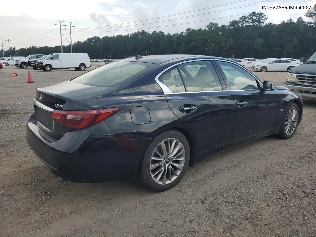 2018 Infiniti Q50 Luxe VIN: JN1EV7AP9JM350557 Lot: 63114595
