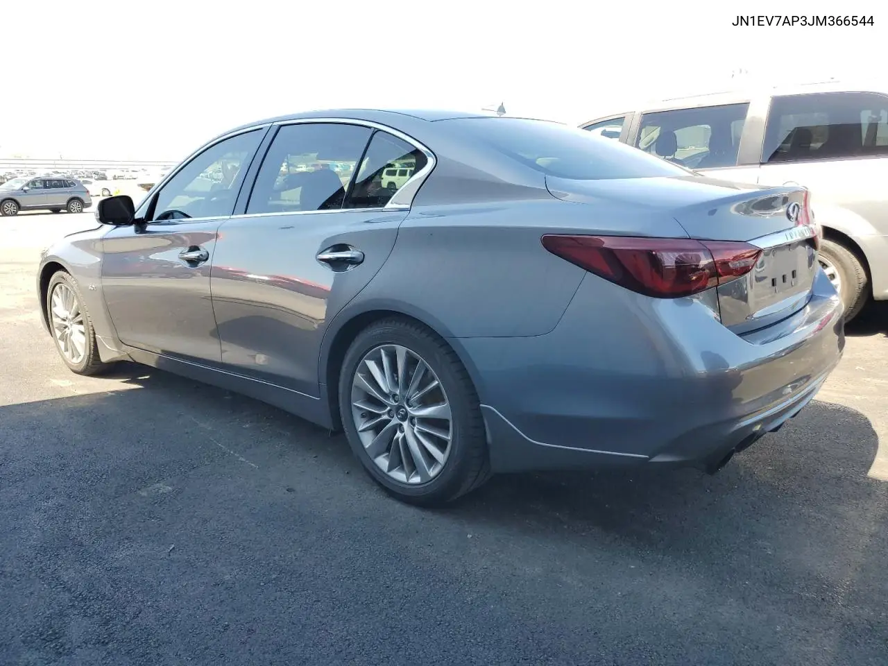 2018 Infiniti Q50 Luxe VIN: JN1EV7AP3JM366544 Lot: 63165925
