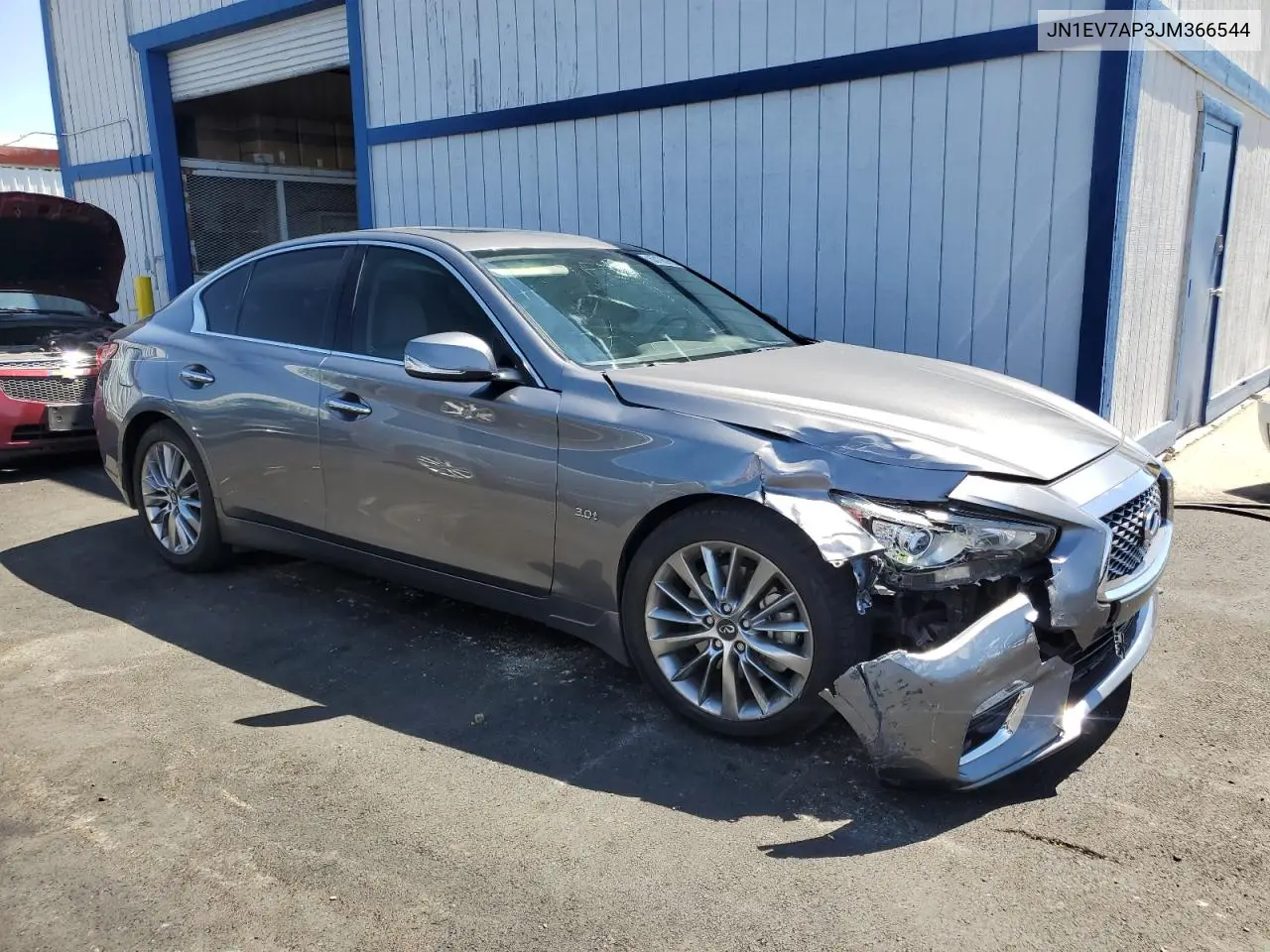 2018 Infiniti Q50 Luxe VIN: JN1EV7AP3JM366544 Lot: 63165925