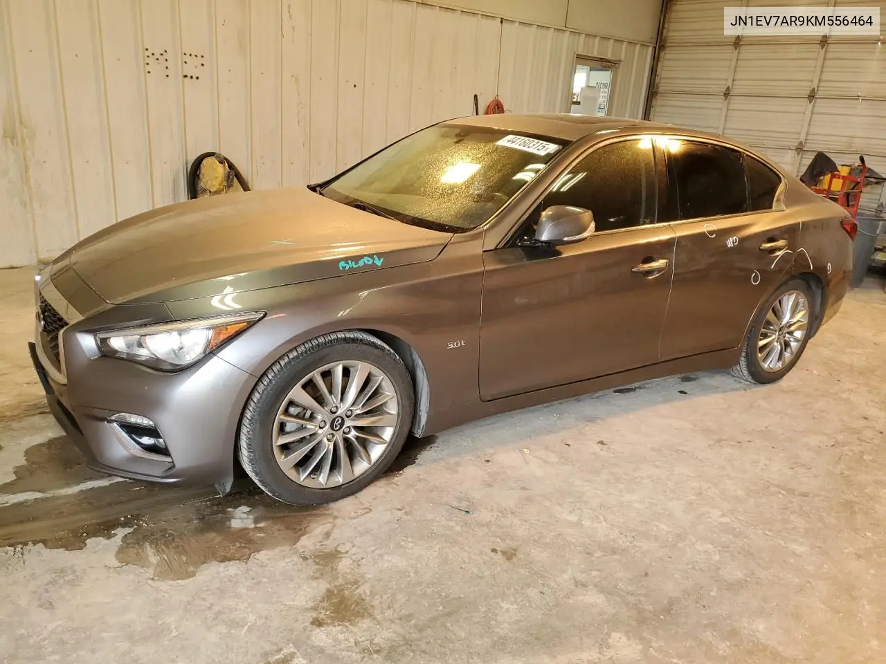 2019 Infiniti Q50 Luxe VIN: JN1EV7AR9KM556464 Lot: 44160315