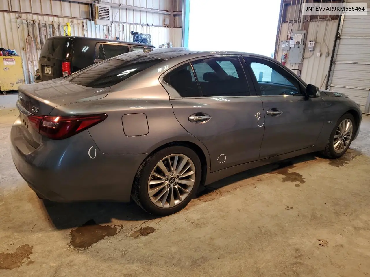 2019 Infiniti Q50 Luxe VIN: JN1EV7AR9KM556464 Lot: 44160315