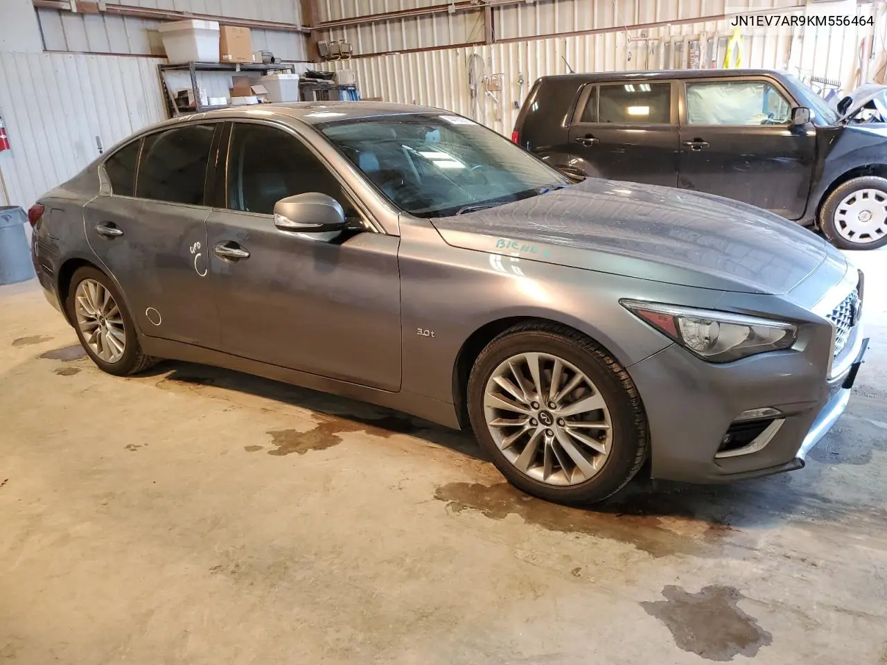 2019 Infiniti Q50 Luxe VIN: JN1EV7AR9KM556464 Lot: 44160315