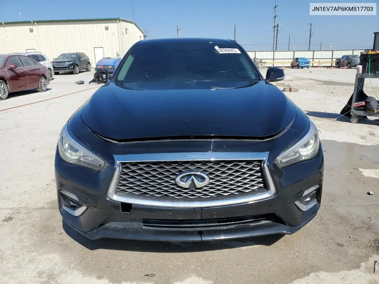 2019 Infiniti Q50 Luxe VIN: JN1EV7AP6KM517703 Lot: 44838445