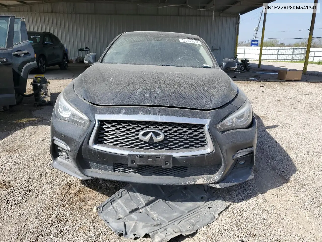 2019 Infiniti Q50 Luxe VIN: JN1EV7AP8KM541341 Lot: 48681005