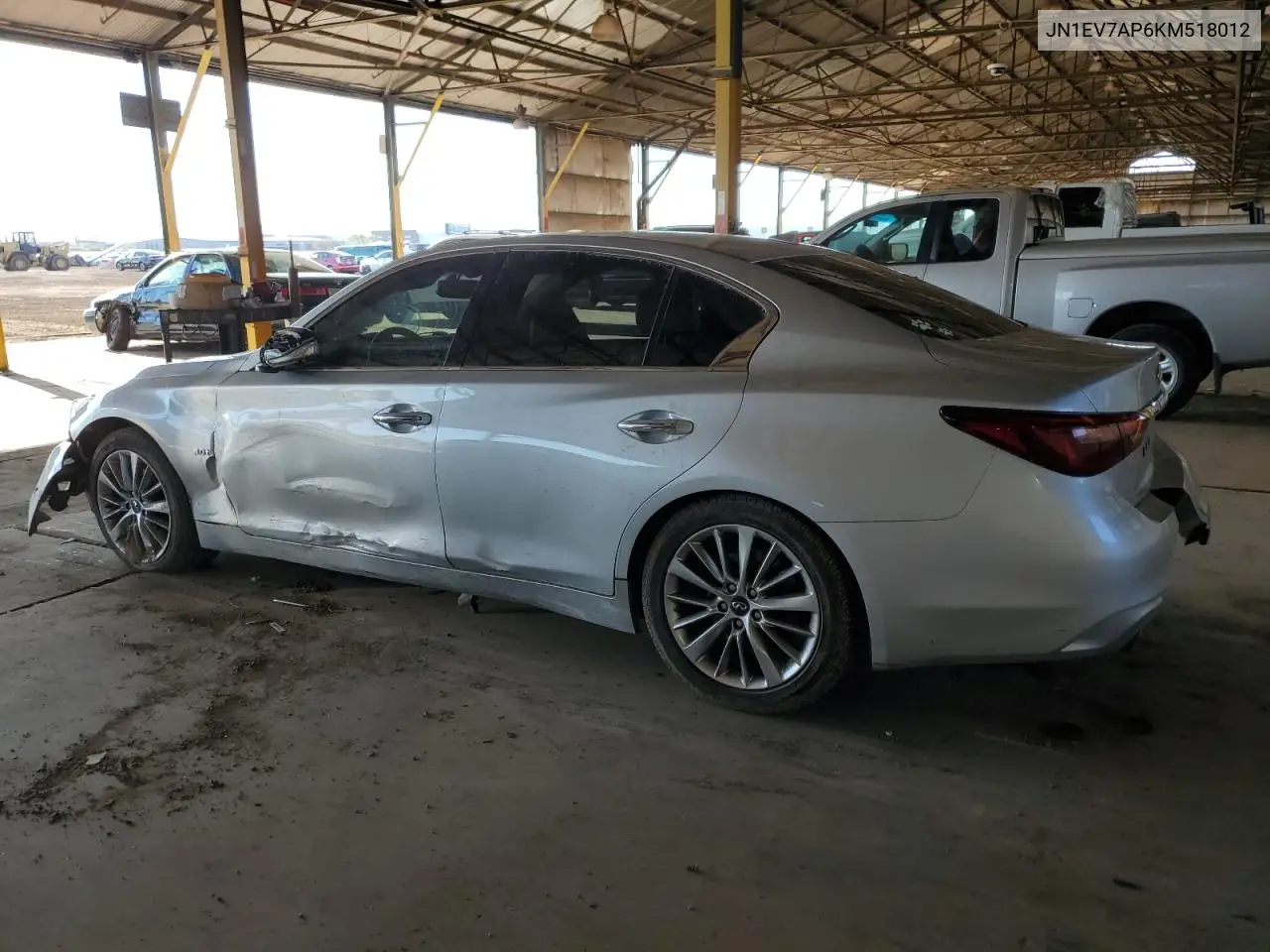 2019 Infiniti Q50 Luxe VIN: JN1EV7AP6KM518012 Lot: 49603415