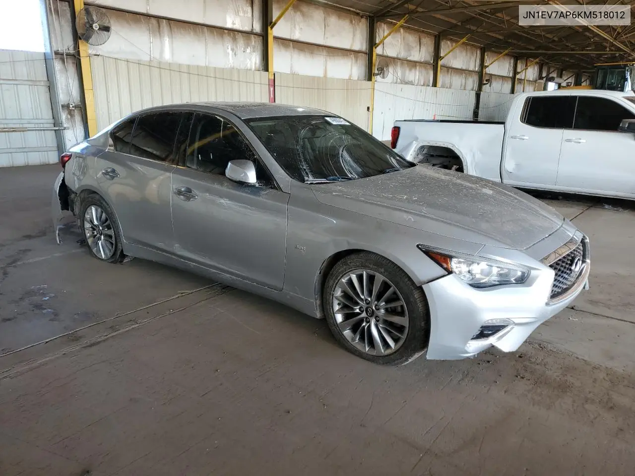2019 Infiniti Q50 Luxe VIN: JN1EV7AP6KM518012 Lot: 49603415