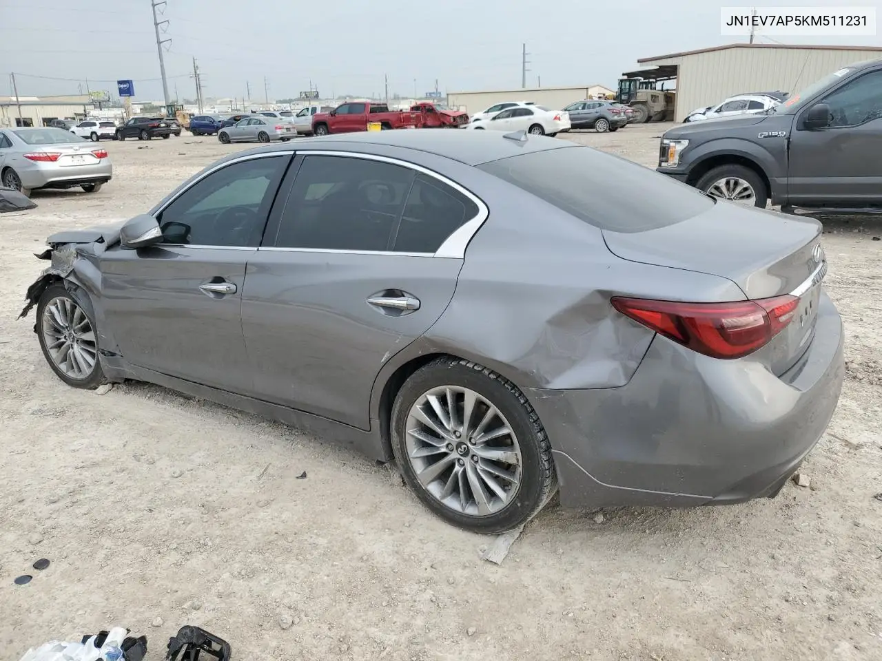 2019 Infiniti Q50 Luxe VIN: JN1EV7AP5KM511231 Lot: 51410725