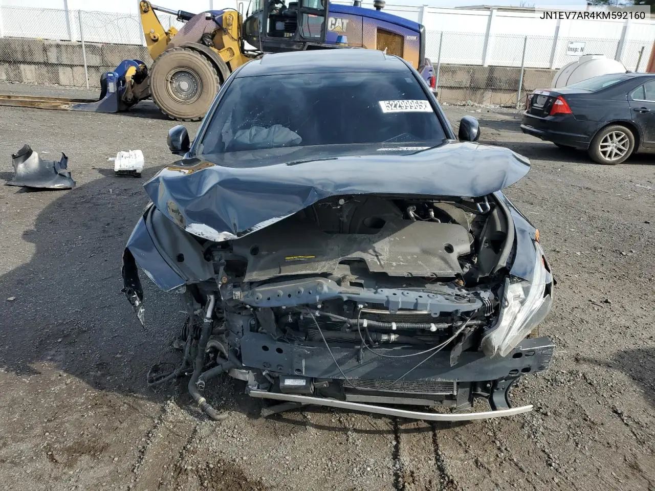 2019 Infiniti Q50 Luxe VIN: JN1EV7AR4KM592160 Lot: 52299965