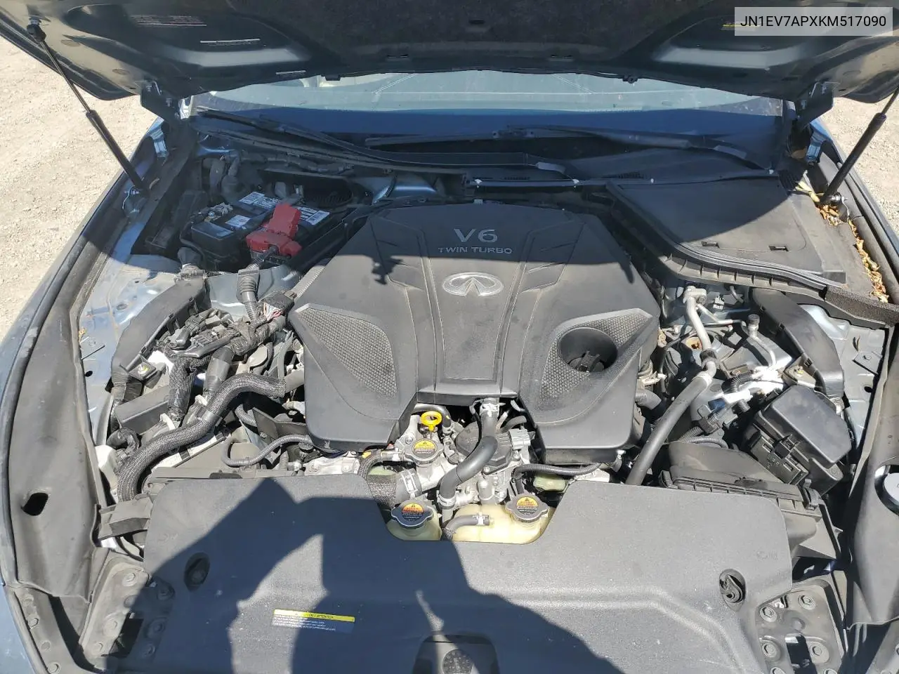 2019 Infiniti Q50 Luxe VIN: JN1EV7APXKM517090 Lot: 56740215