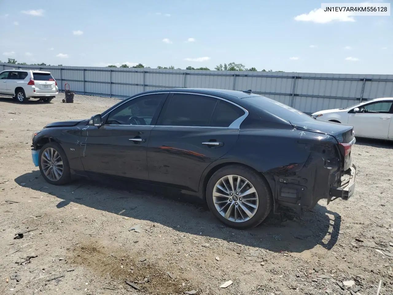 2019 Infiniti Q50 Luxe VIN: JN1EV7AR4KM556128 Lot: 61902185