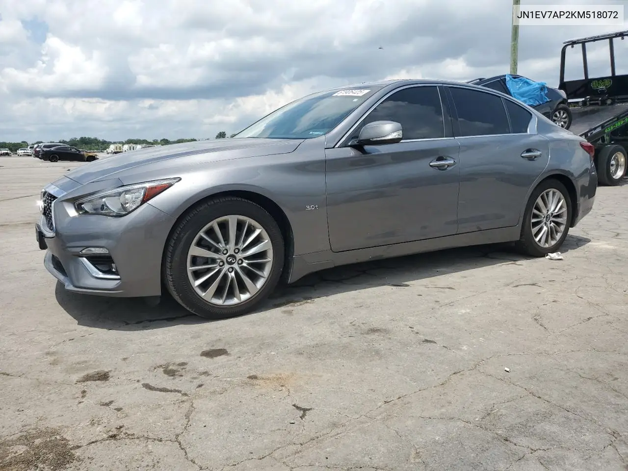 2019 Infiniti Q50 Luxe VIN: JN1EV7AP2KM518072 Lot: 61906425