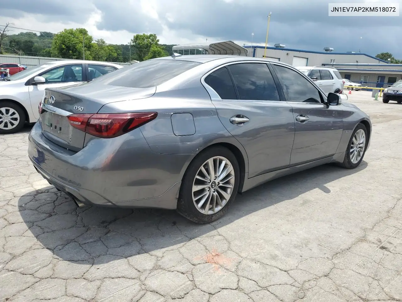 2019 Infiniti Q50 Luxe VIN: JN1EV7AP2KM518072 Lot: 61906425