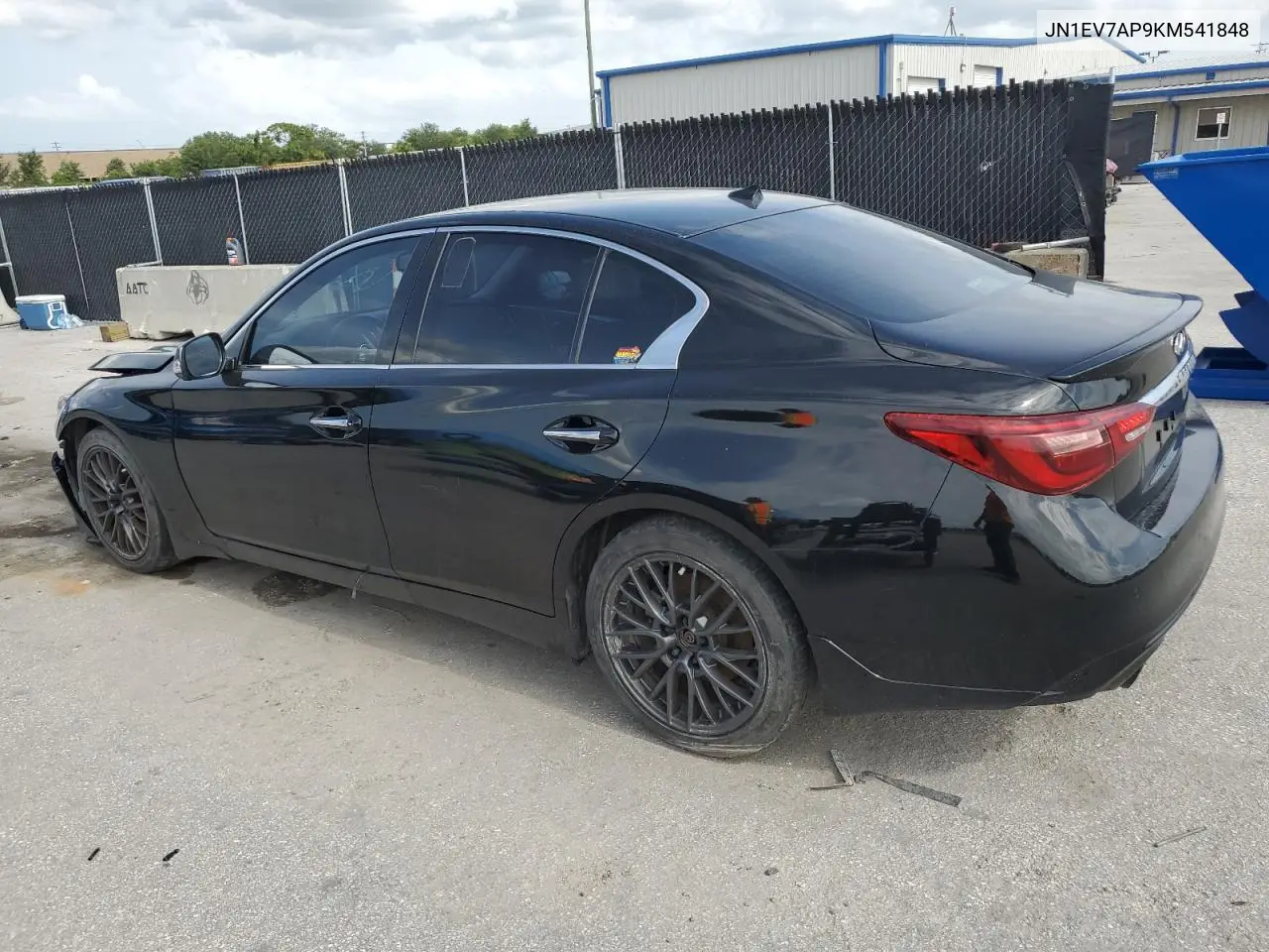 2019 Infiniti Q50 Luxe VIN: JN1EV7AP9KM541848 Lot: 62968865