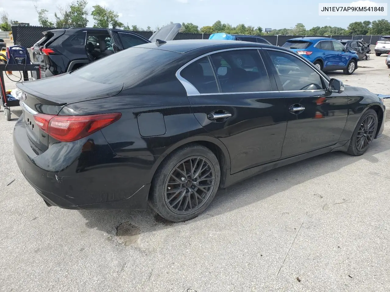 2019 Infiniti Q50 Luxe VIN: JN1EV7AP9KM541848 Lot: 62968865