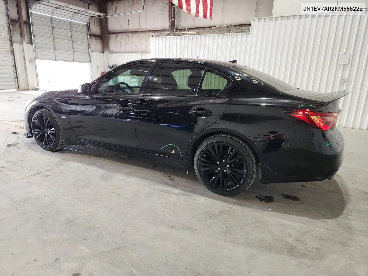 2019 Infiniti Q50 Luxe VIN: JN1EV7AR2KM555222 Lot: 62994195