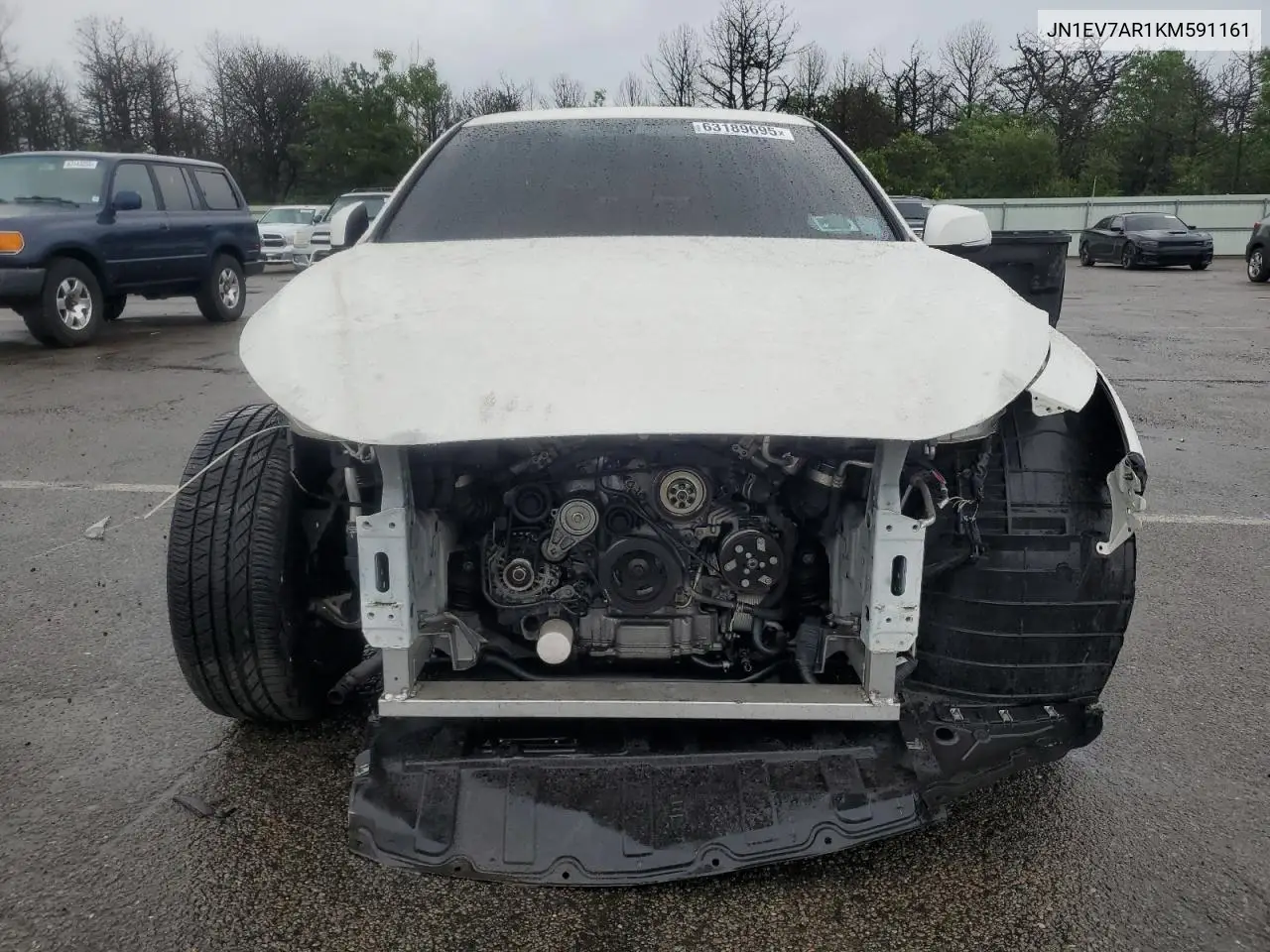2019 Infiniti Q50 Luxe VIN: JN1EV7AR1KM591161 Lot: 63189695