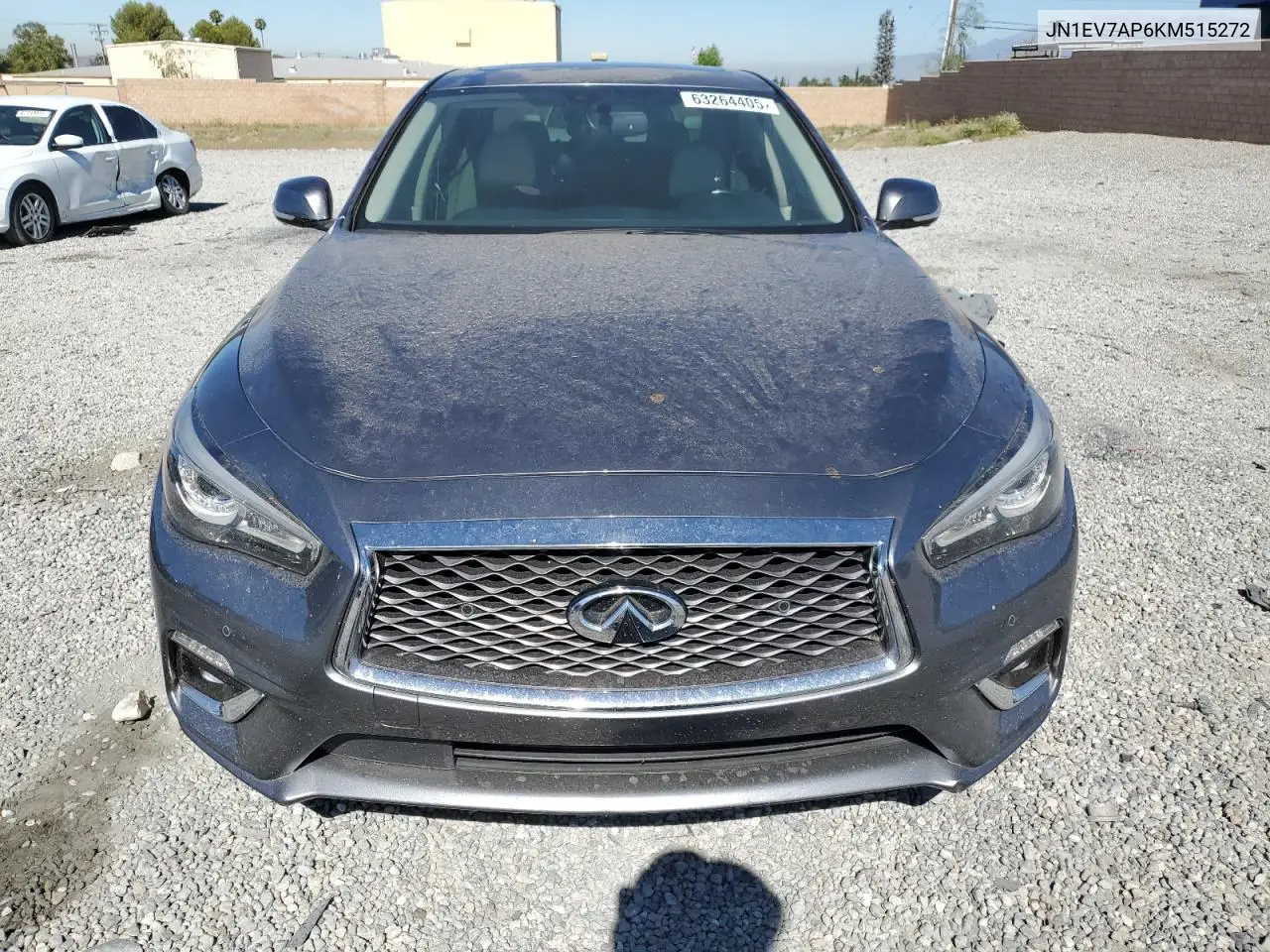 2019 Infiniti Q50 Luxe VIN: JN1EV7AP6KM515272 Lot: 63264405