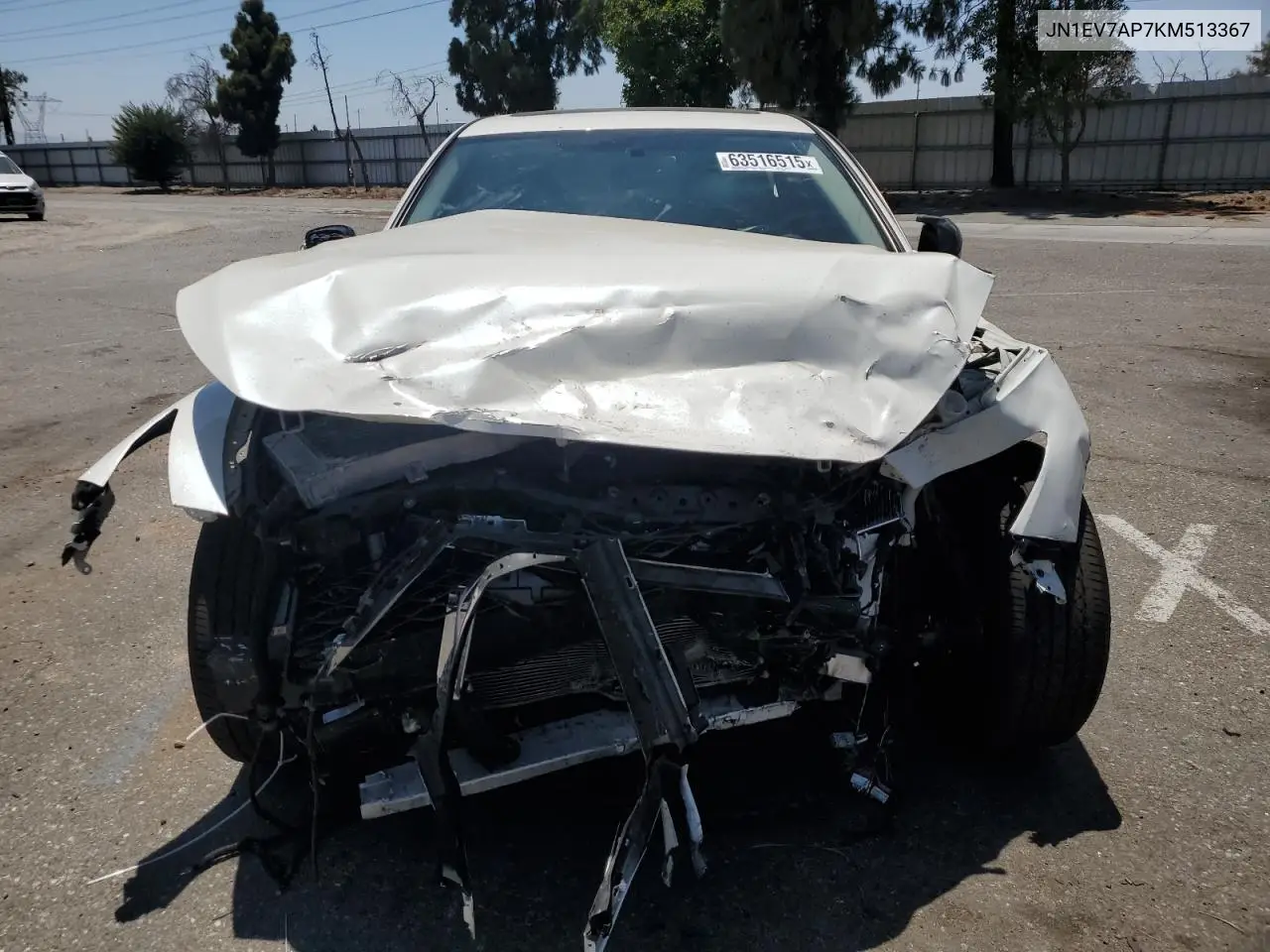 2019 Infiniti Q50 Luxe VIN: JN1EV7AP7KM513367 Lot: 63516515